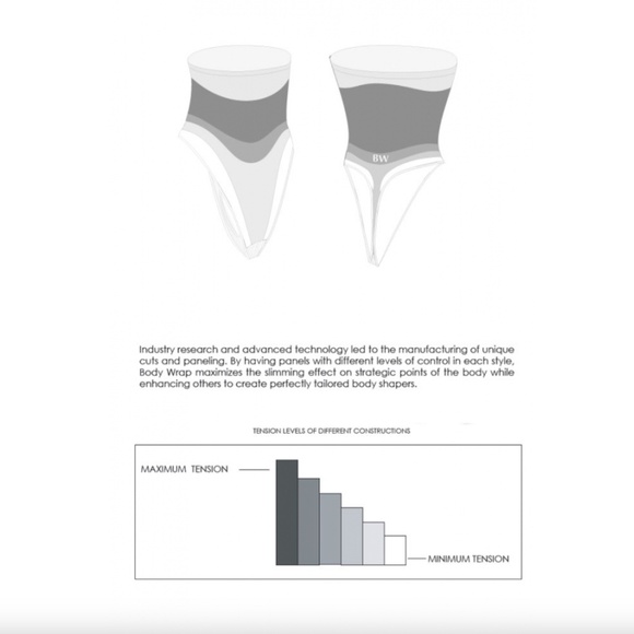 NEW Body Wrap High-Waist Underbust Seamless Smooth Thong Shaper 44841 Black - Picture 2 of 3